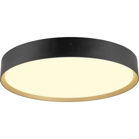 Plafonnier DECONA 42 intérieur PHASE rond 3000/4000K 23W noir/or - SLV - 1008924 (1/4)