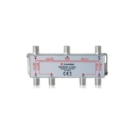 Répartiteur - CAHORS - VRE 600 - 6 directions - 5-2300 MHz - 6 ports
