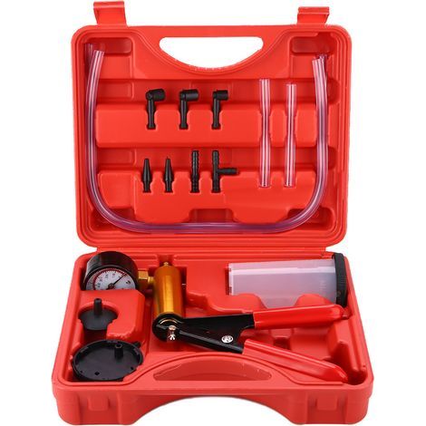 Pompe à Vide pour Purge de Freins - Kit de Test et Purge pour Voiture et Moto (1/5)