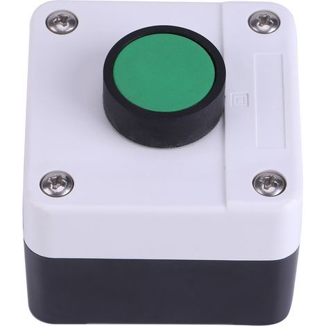 Bouton de déverrouillage de Portail. résistant aux intempéries. Vert. boîte de Commande à Bouton Poussoir pour ouvre-Portail (1/5)