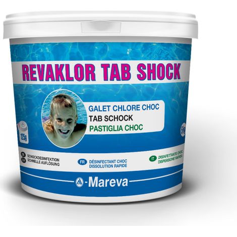 MAREVA Revaklor Shock Chlortabletten - 20 g - 5 kg - 100229U