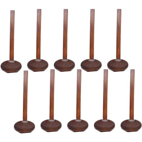 Ensemble de ramen japonais en bois fait main de 21,5 cm, ensemble de cuillères à soupe, ensemble d'ustensiles de cuisine en bois, cuillère chaude en bois (1/5)