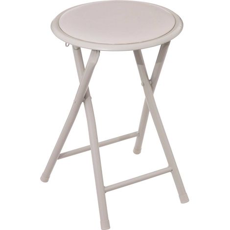 Sgabello pieghevole beige - 5five (1/2)