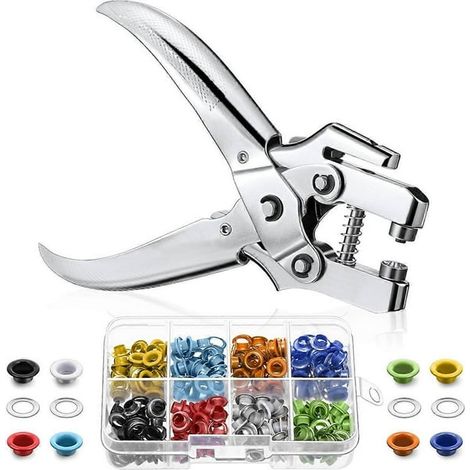3/16 Inch Grommet Tool Kit Grommet Eyelet Plier Set (1/5)