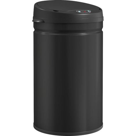 Berührungsloser 30-Liter-Sensor-Abfalleimer aus Edelstahl, Soft-Close