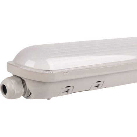 Réglette LED étanche / Lampe de secours - CCT - Connectable -