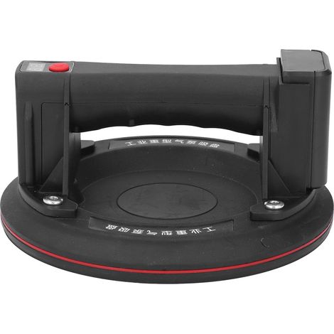 Ventouse électrique de 20 cm (8 pouces) alimentée par batterie 21 V, charge maximale de 272 kg (600 lb), ventouse de levage manuelle robuste pour carrelage en verre, prise UE 220-240 V (1/5)