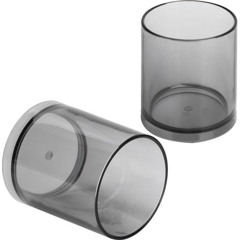 Petit verre rond à liqueur/vin blanc, tasse à thé, verre à eau, gris (1/5)