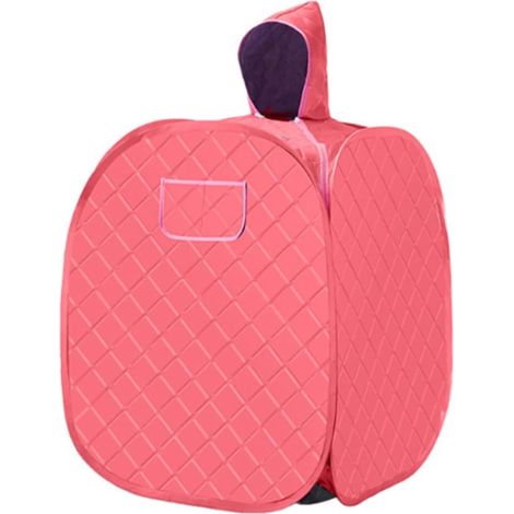 Kit de sauna portatif Boîte de Sauna pliable à vapeur for une personne, for salle de Spa, perte de poids, corps complet, amincissant, isolation environnementale, coton Tente de sauna personnelle pour (1/5)