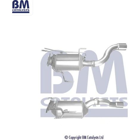 Filtre à particules / à suie, échappement BM Catalysts BM11175 AUDI 7L6254401HX