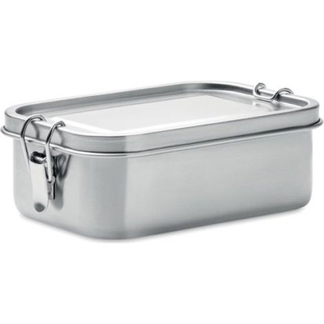 Fiambrera de acero inoxidable de 1200+1400 ml con separador，Fiambrera de acero inoxidable，3 piezas，1400 ml，acero (1/5)