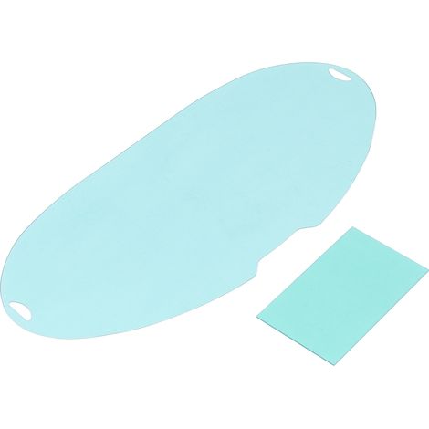 Lot de 5 lentilles rechange grand écran soudure anti-écrasement polycarbonate pour soudeur (1/5)