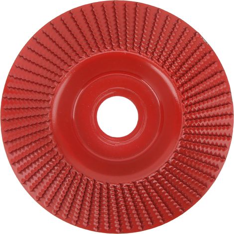 Disque de façonnage en carbure de tungstène, résistant à l'usure, roue de meuleuse de 125mm pour le travail du bois rouge