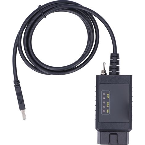 ELM327 USB OBDII Outil Diagnostic Auto avec Interrupteur, Compatible Ford Focus 2005-2014, Scanner de Voiture (1/5)