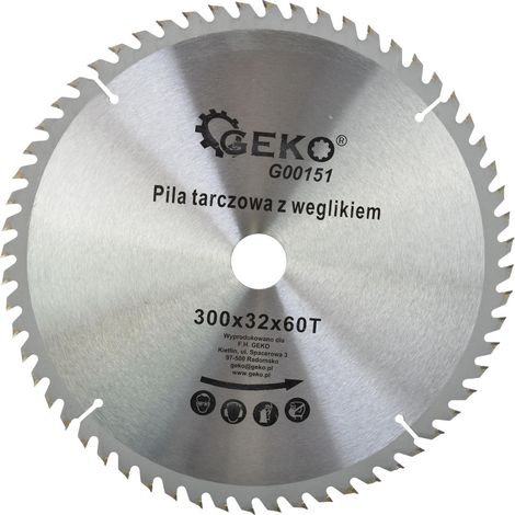 Lame de scie circulaire TCT pour bois Ø300x32 60 dents (1/3)