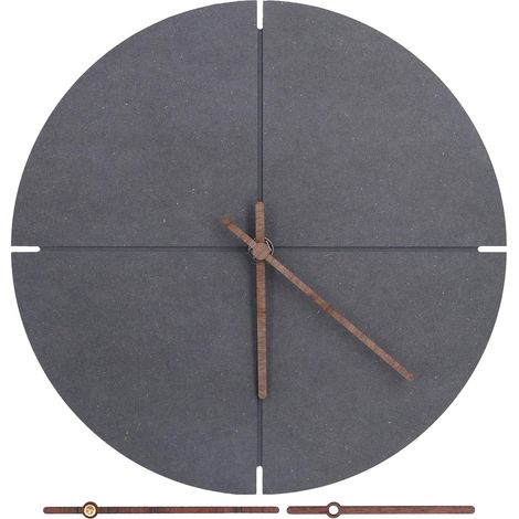 Horloge Murale en Bois Simple De Style Nordique, Horloge Murale à Mouvement à Quartz pour Le Salon du Bureau (1/5)