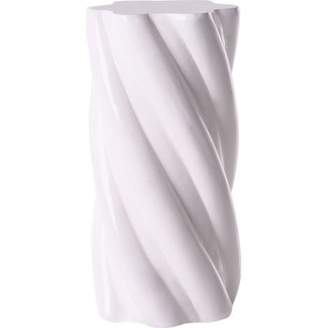 Tavolino da Salotto in Fibra di Vetro e Ossido di Magnesio dalla Forma Irregolare Bianco Rivalba (1/5)