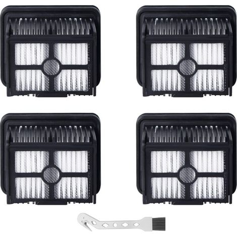 Lot de 4 filtres HEPA pour aspirateur Dreame H12 Pro – Filtration 99,9 % – Lavables et réutilisables – Pour eau et poussière