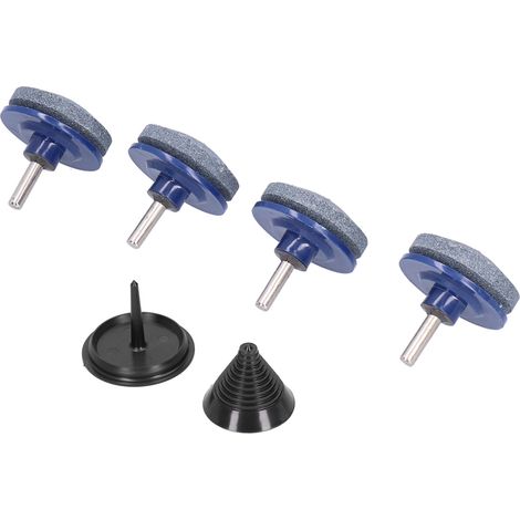 Lame tondeuse affuteur accessoire perceuse kit equilibreur outil main jardin materiel (1/5)