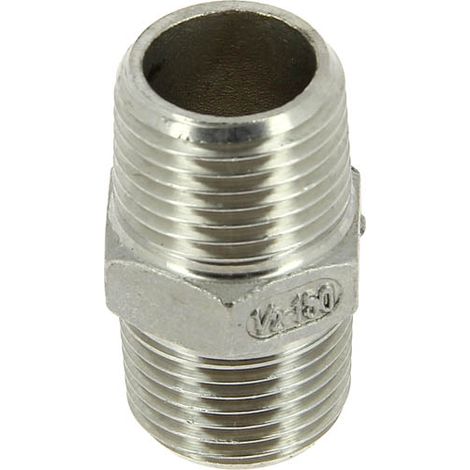 Mamelon inox égal Mâle 1/2