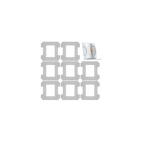 Paquete de 8 paños de microfibra lavables para el kit de accesorios del robot aspirador de ventanas Ecovacs Winbot W1 W1 Pro Series.