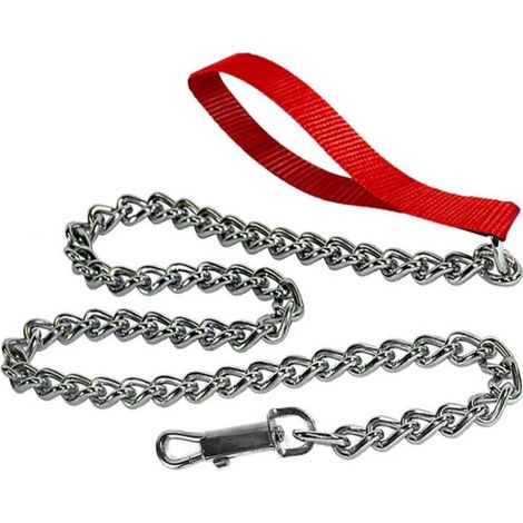 Catena per cani con manici, 120x1x1,5 cm, manico in nylon