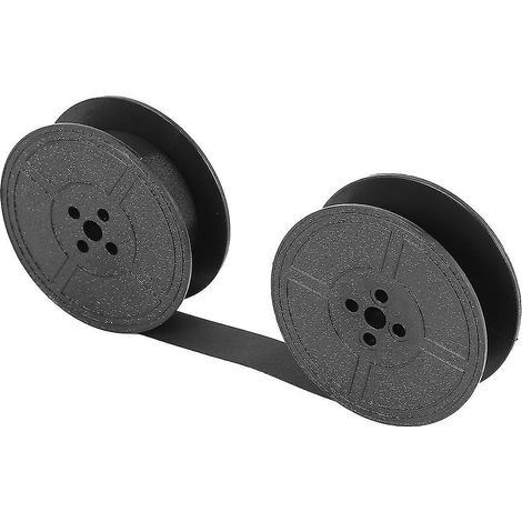 Ruban pour machine à écrire, bobine double, encre, pièce de rechange pour la plupart des machines à écrire. (1/4)