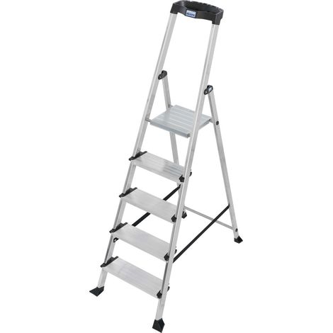 Krause Aluminium-Stehleiter MONTO Sepuro Globus 3,05 m Stehleiter