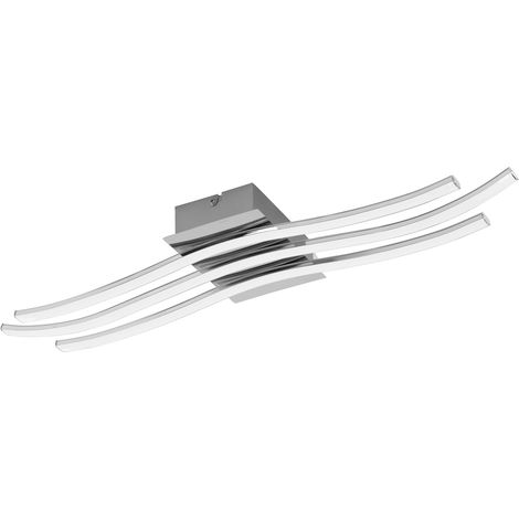 Plafonnier ou applique à led Eglo en aluminium 220-240V - Aluminium (1/5)