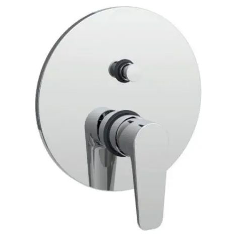Rubinetto miscelatore monocomando incasso doccia a 2 uscite cromato serie orange 1/2" PAFFONI