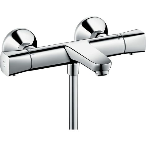 hansgrohe Ecostat Wannenthermostat, Aufputz, Ausladung 194mm, 2