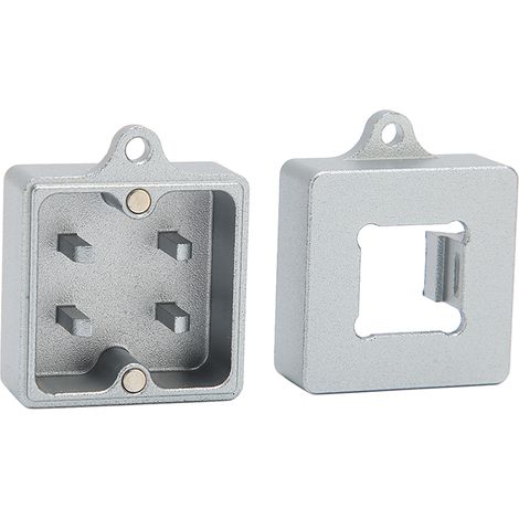 Interrupteur Magnétique en Aluminium Brossé pour Claviers Mécaniques MX, Kailh, Gateron, Outemu - Couleur Gris (1/5)