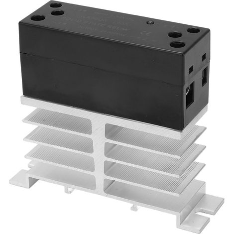 Relais statique BERM, boîtier isolé ignifugé, relais CC/CA pour commande de moteur, 3-32 V CC (1/5)