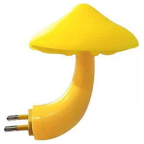 2x Veilleuse LED Champignon Lampe Murale Prise EU Blanc Chaud Contrôle de la Lumière (1/5)
