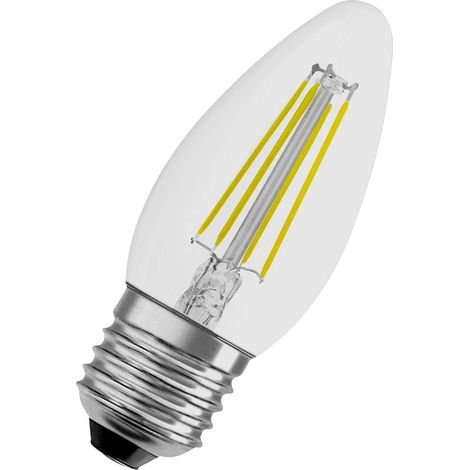 OSRAM - LED flamme clair filament 4W E27 470lm 2700K chaud (1/2)