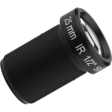 Lentille de caméra CCTV 25 mm super claire 5 millions de pixels 1/2 ' lentille de caméra de sécurité pour caméra WiFi (1/5)