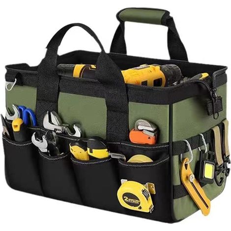 Sac à outils 15 pouces avec 25 poches pour électriciens (1/5)