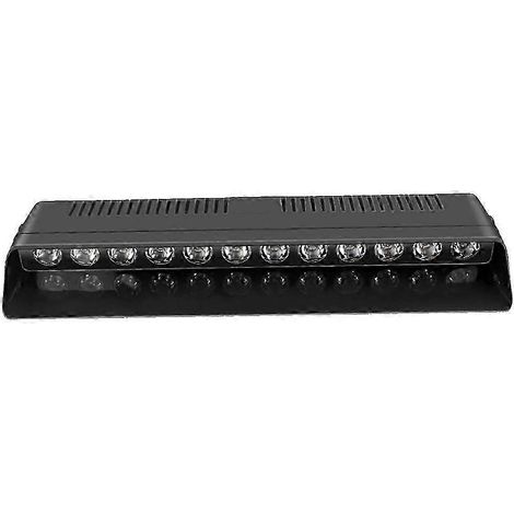 Lampe à ventouse pour voiture, 12 LED, feu stroboscopique pour l'avant du véhicule, accessoire auto, E (1/5)