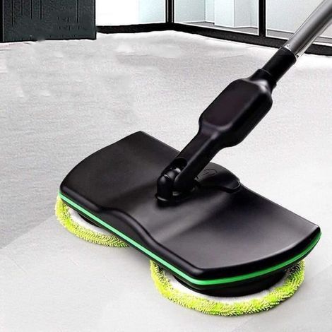 Vadrouille électrique Nettoyant Plancher Balai Rotatif Électrique 360 degrés sans impasses Rechargeable Nettoyage Simple Ménage Vadr (1/4)