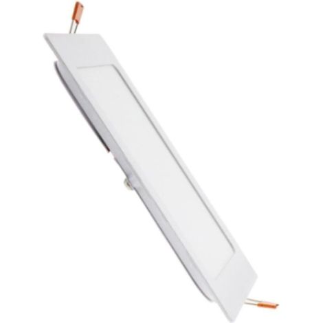 Downlight LED 6W empotrar aro blanco cuadrado  Blanco Neutro 4000K (1/4)
