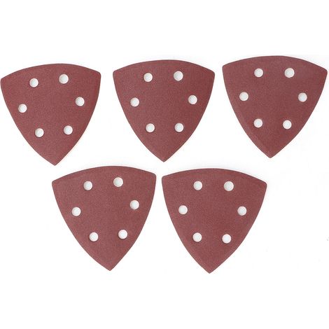 Ortviai Disque abrasif triangulaire en alumine 150, 90 x 90 x 90 mm, 100 pièces (1/5)