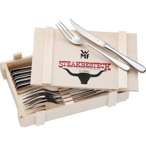Posate per bistecca, Holzkass 12 pezzi - Wmf (1/4)