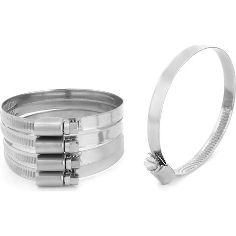 Gamme diamètre 59 mm à 82 201 Edelstahl Deutsch Typ Schlauchschelle 5 Stck (1/4)