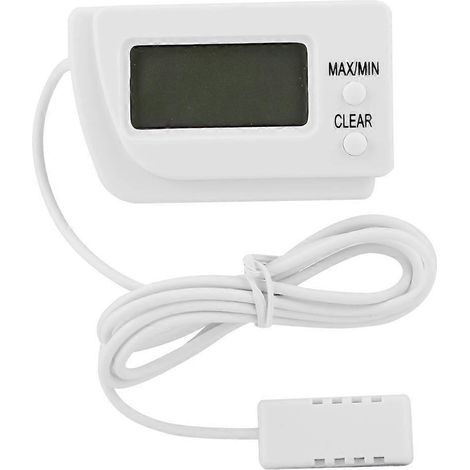 Digitales Inkubatorthermometer mit LCD-Bildschirm und Fernsonde, Präzisionshygrometer für die Eierbrut (1/5)