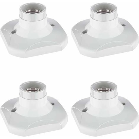 Lot de 10 clips de plinthe en plastique noir Ø 34mm – Base à queue de sapin – Fixation pour meubles cuisine et salle de bain (1/5)