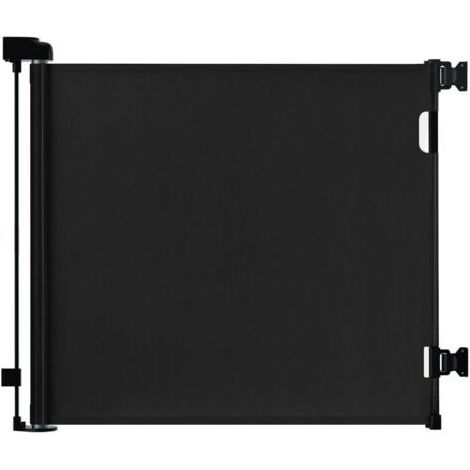 Barrière de sécurité rétractable 86 cm – Extensible jusqu'à 180 cm – Double mécanisme de verrouillage – Intérieur et extérieur (1/5)