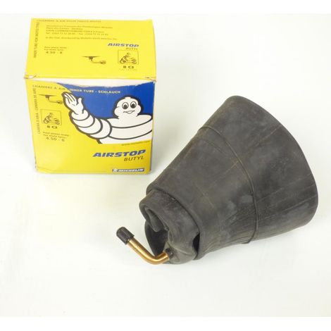 Chambre à air Michelin pour scooter 4.50-8 8C3 valve coudée 1202 (1/3)