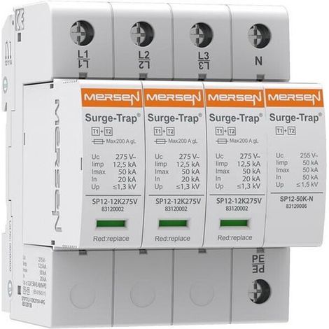 Mersen Ü-ABLEITER T1+2 275V 4P TT (STPT12-12K275V-4PG)