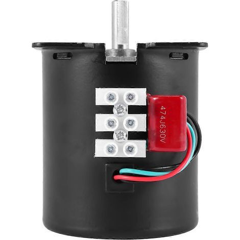 Moteur à engrenages basse vitesse 220 V CA 40 W, moteur synchrone à aimant permanent 70KTYZ, sens de rotation réglable (1/5)