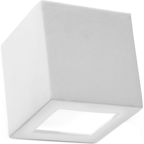 Applique murale Tetra 1 E27 blanche Lumilo 00.105.05 (1/5)